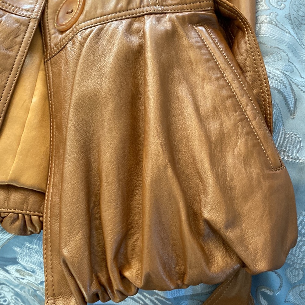 Womens leather Sereng jacket. - Picture 12 of 13